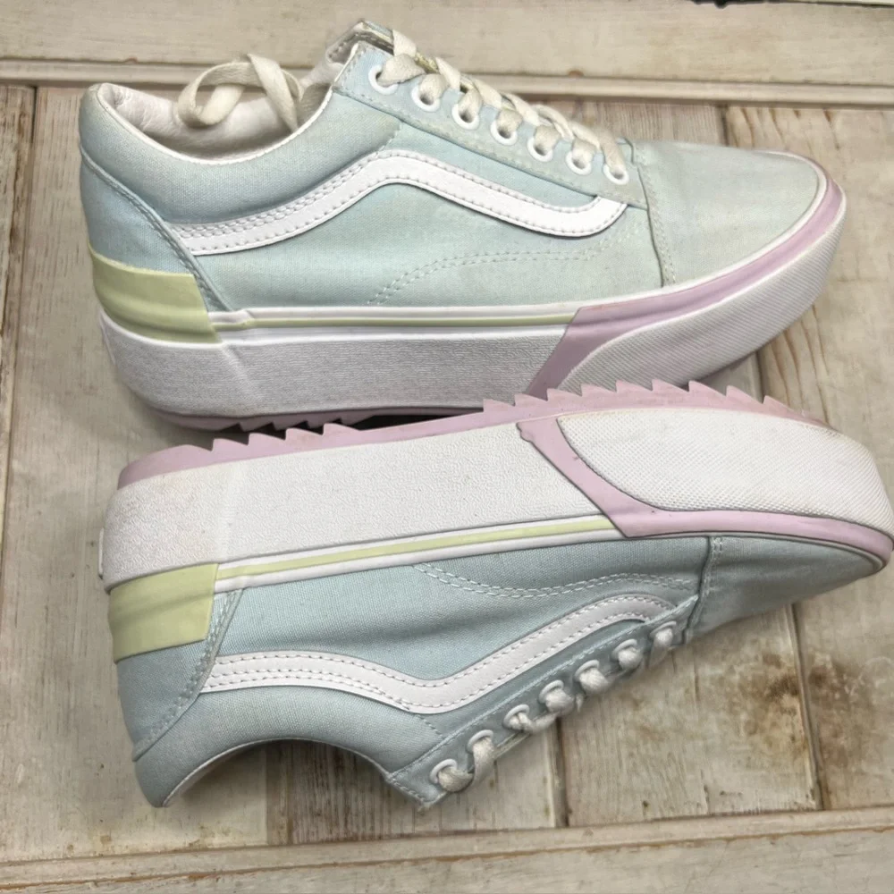 Vans Old Skool Stacked Platform Sneaker - Picture 6 of 13